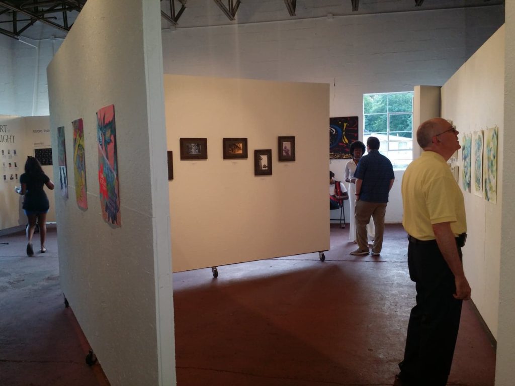 Studio 2500 Community and Programs includes Art camp; art internship; Birmingham art community